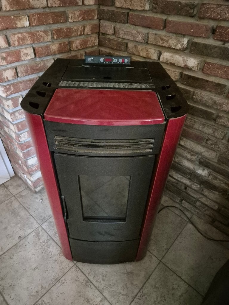 Pelletkachel Extraflame, Huis en Inrichting, Kachels, Ophalen, Gebruikt, Vrijstaand, Pelletkachel