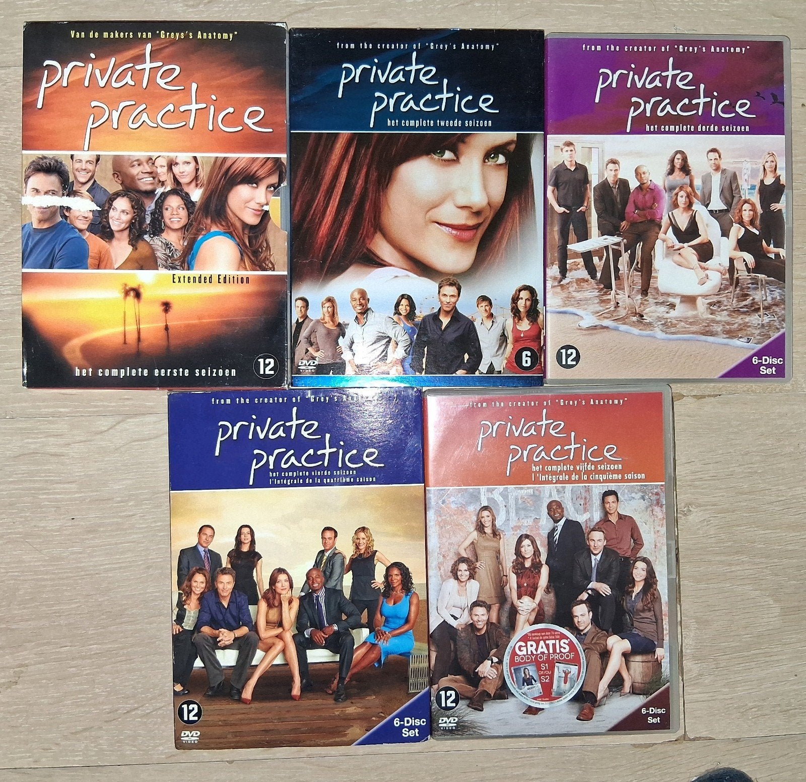 private practice,  volledige reeks op dvd, Engels, Ophalen of Verzenden, Zo goed als nieuw, Vanaf 12 jaar