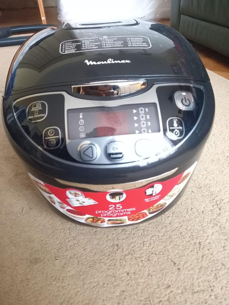 Multicuiseur Moulinex 25 en 1 Noir, Elektronische apparatuur, Slowcookers, Ophalen, Nieuw