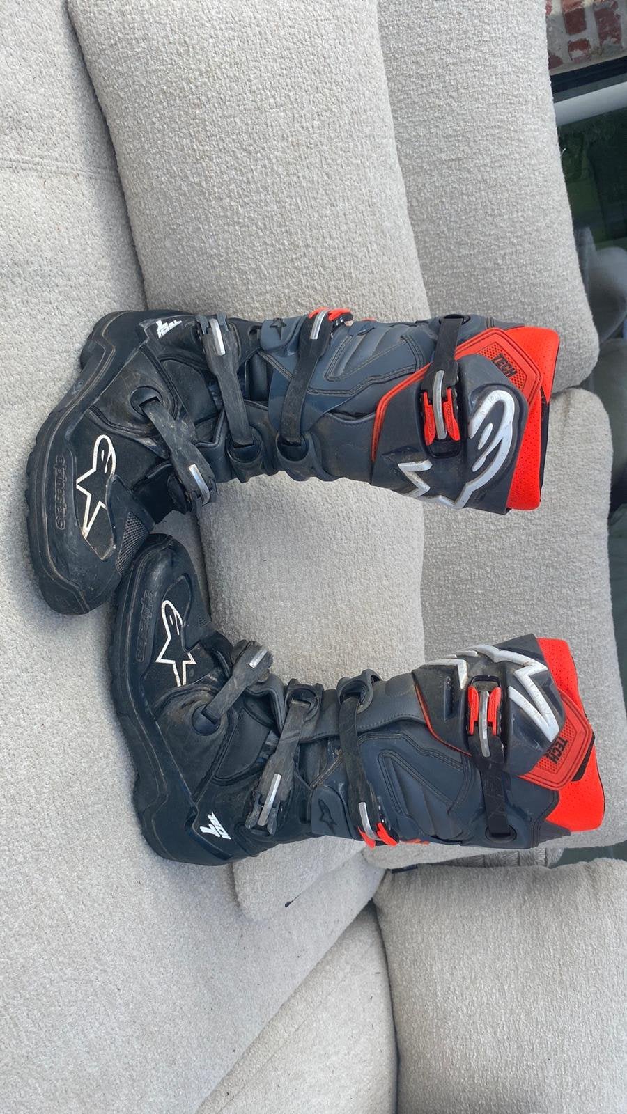 Alpinestars Tech 7 Enduro motorlaarzen – maat 44,5, Enlèvement, Bottes