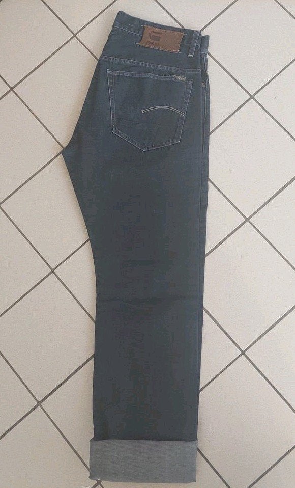 Donkerblauwe Jeans van "G-Star" maat 34!!, Ophalen of Verzenden