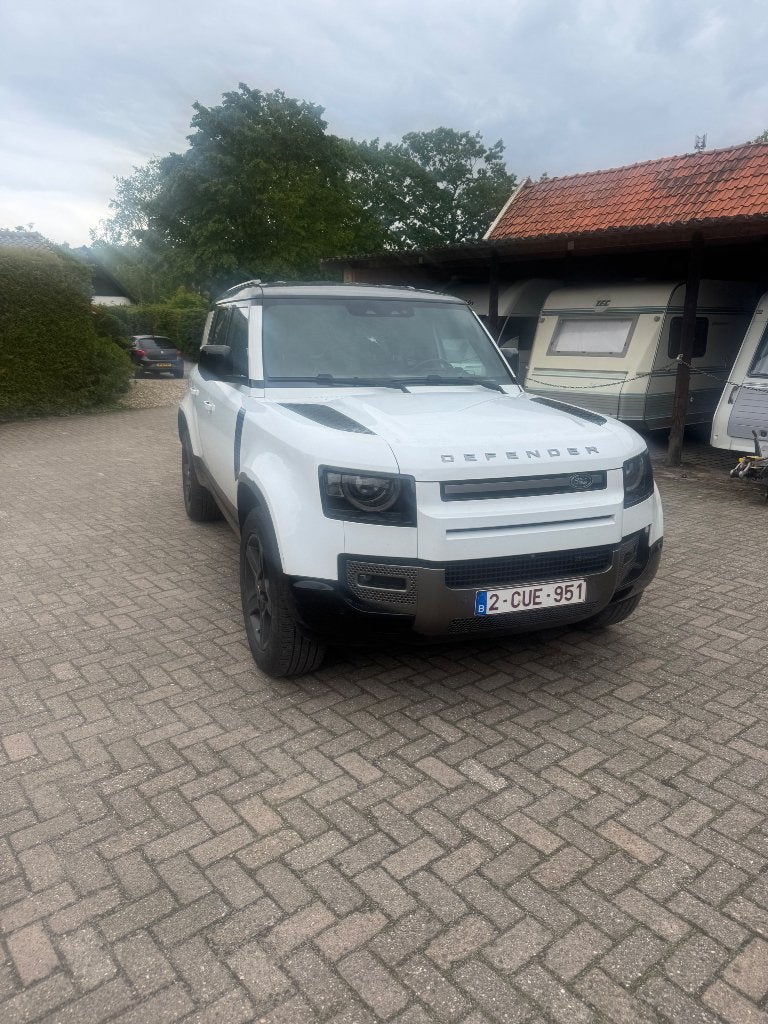 Defender, Auto's, Automaat, Wit, Leder, SUV of Terreinwagen