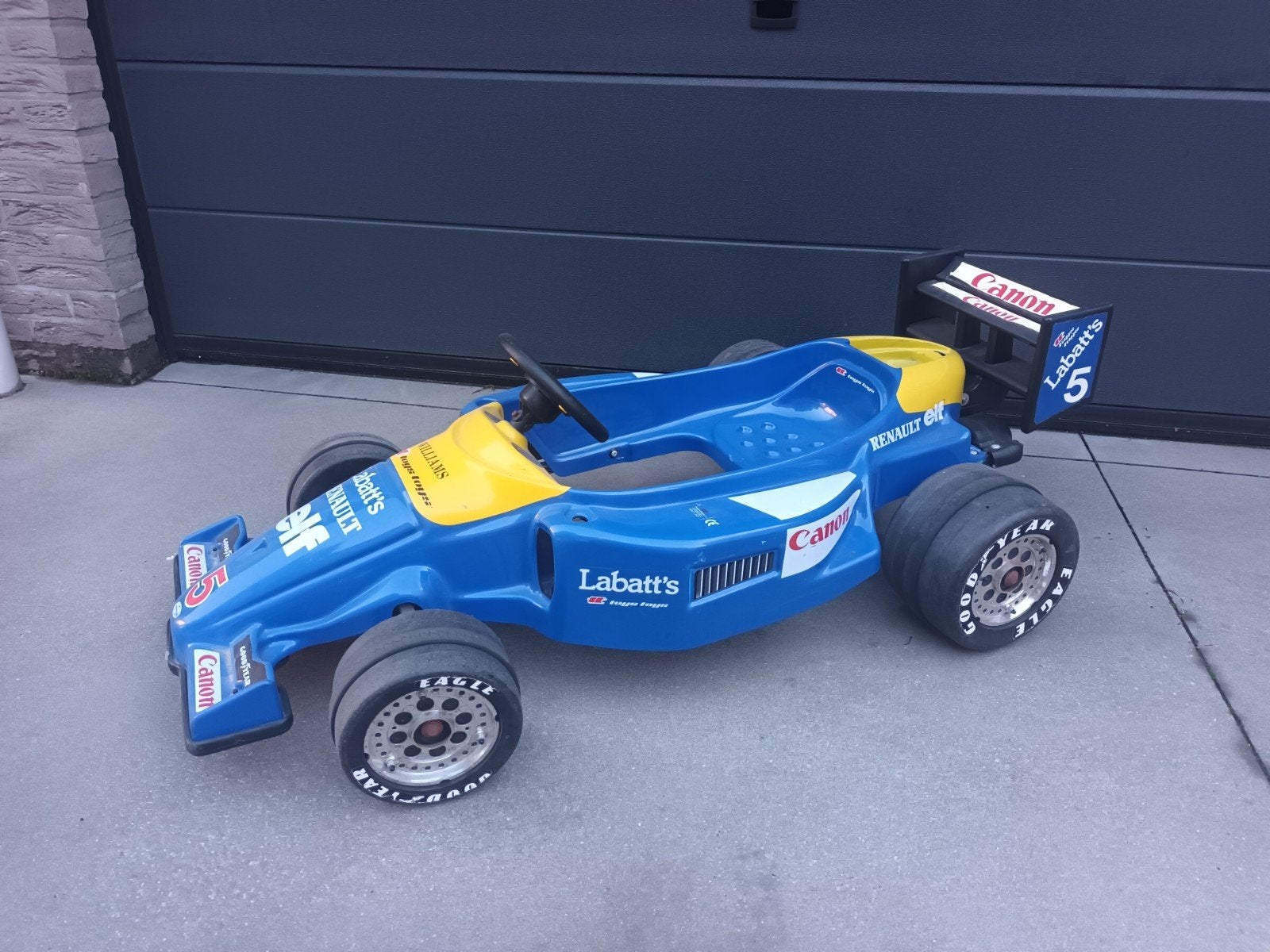 vintage F1, Ophalen
