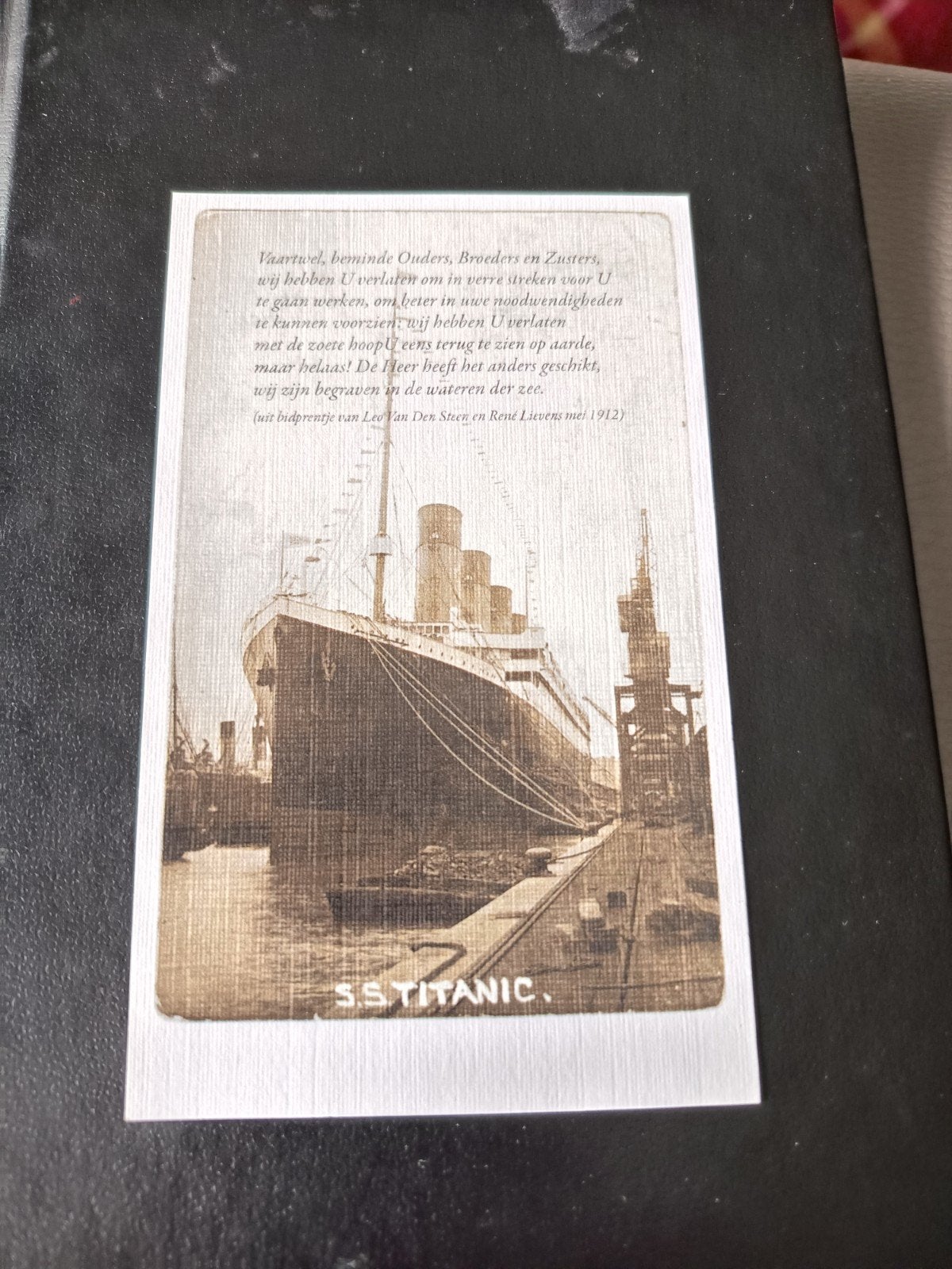 Titanic, Verzamelen, Verzenden
