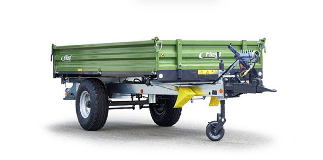 Tribenne FLIEGL EDK50, Enlèvement, Transport