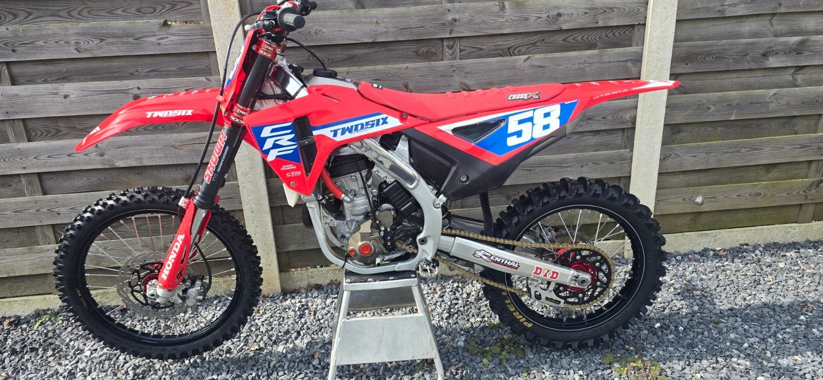 crf 250 bj 25, Ophalen