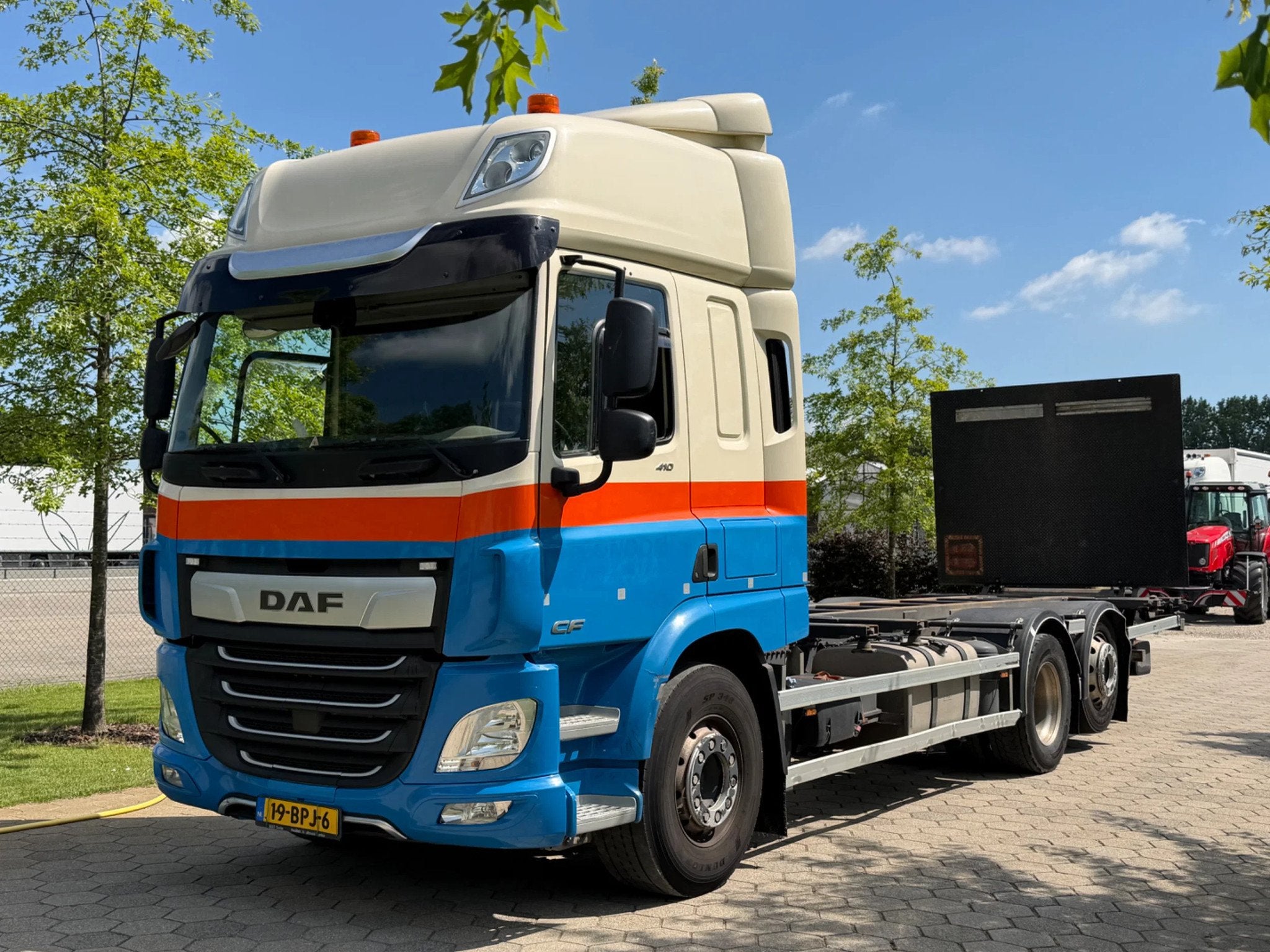 DAF CF 410 CF410. BDF met Laadklep! (bj 2020), Auto's, Automaat, 10413 kg, Gebruikt, Euro 6
