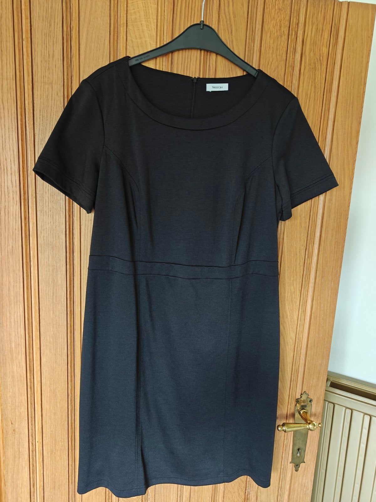 zwarte jurk Yessica maat 48, Ophalen of Verzenden, Maat 46/48 (XL) of groter, Jurk
