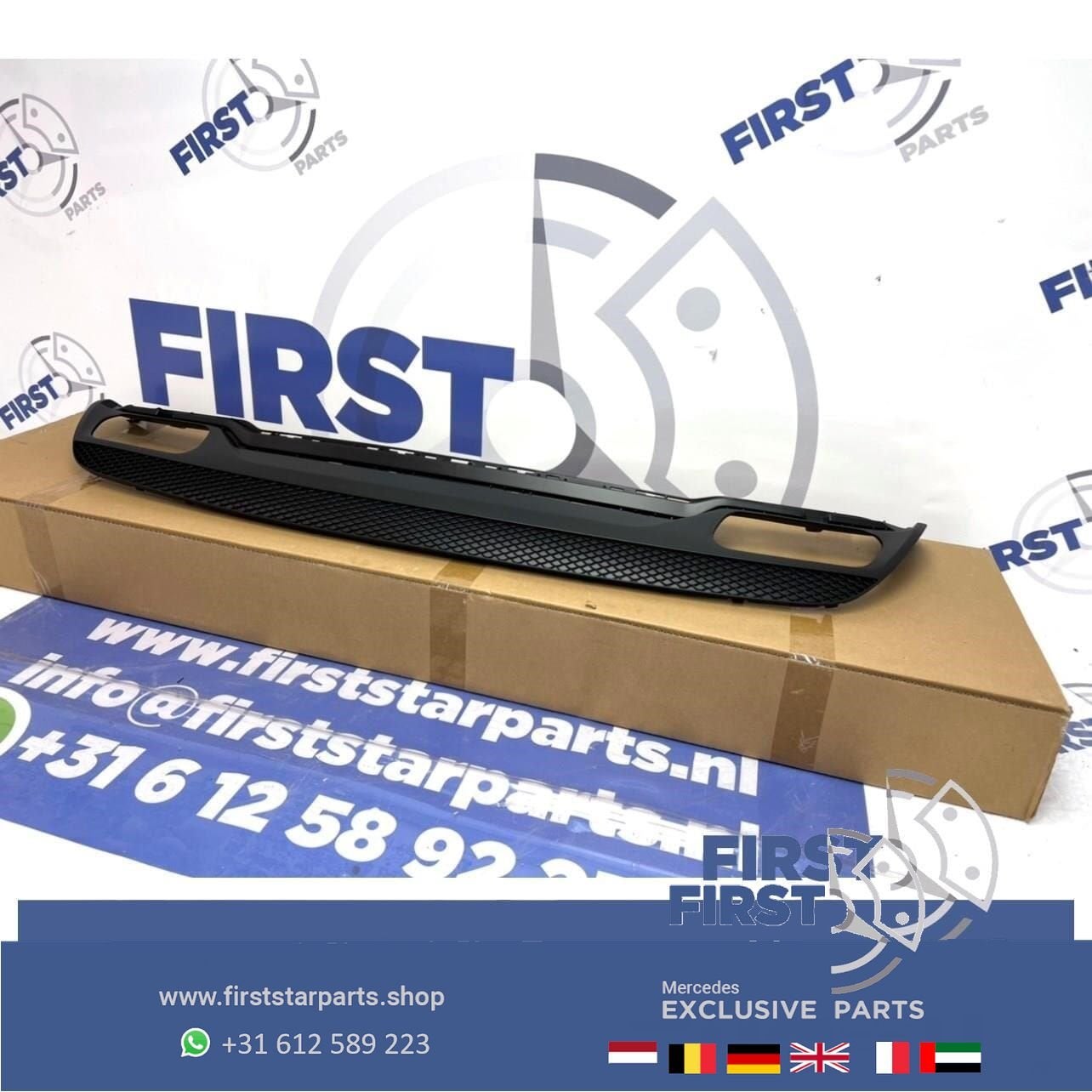 W176 A45 AMG Diffuser Mercedes A Klasse 2012-2016 45 ACHTERS, Utilisé, -, -, Enlèvement ou Envoi