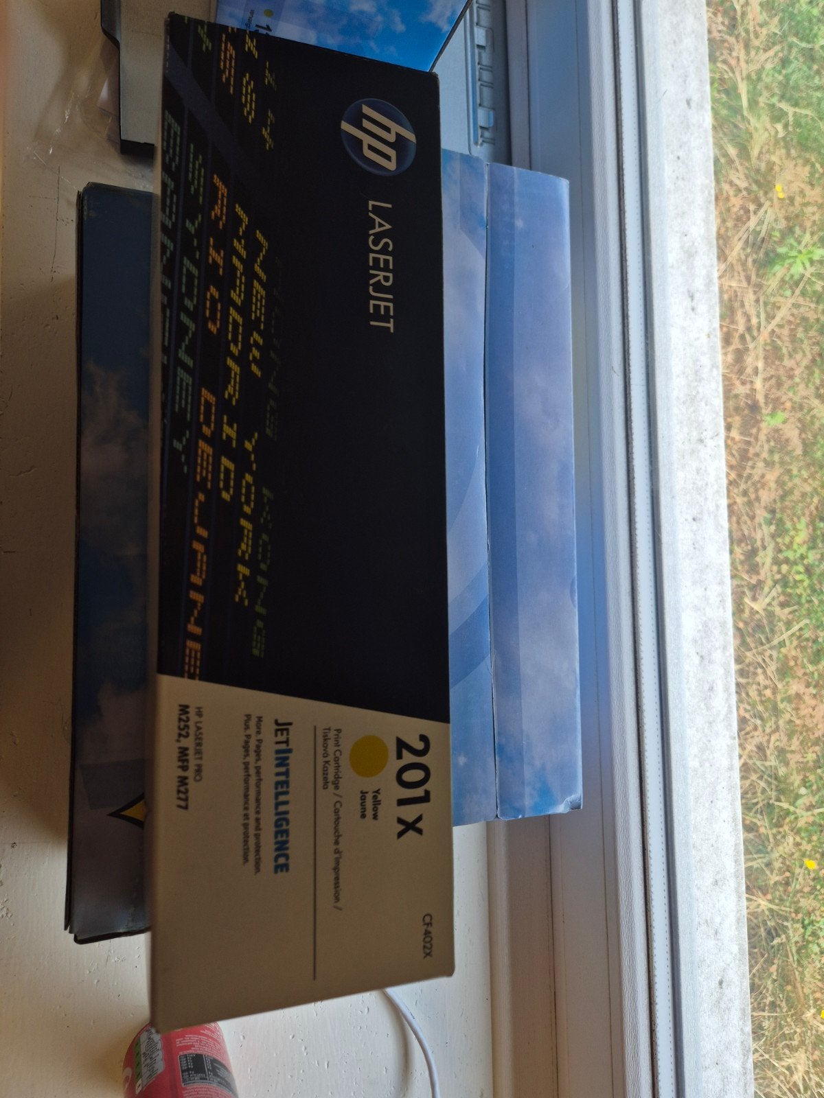 Cartouche de toner jaune LaserJet authentique HP 201X à haut, Enlèvement ou Envoi, HP
