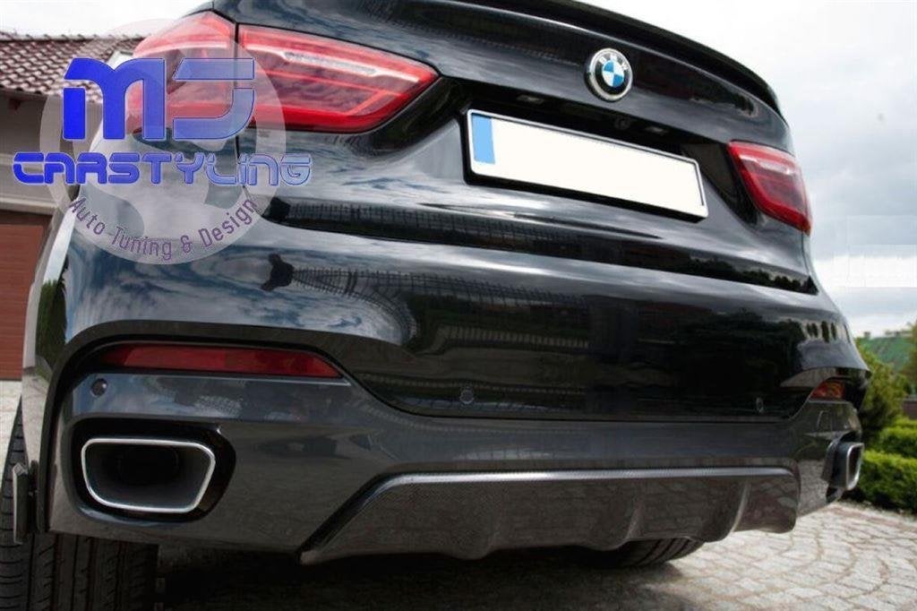 BMW X6 F16 - Achterbumper diffuser, Ophalen of Verzenden