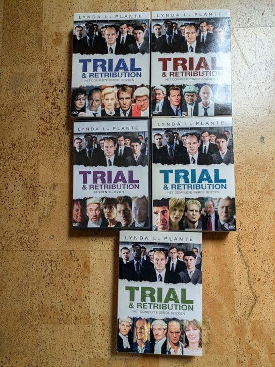Trial & Retribution seizoen 1, 2, 3, 4 en 6 / samen 15 eur, Enlèvement ou Envoi, Anglais, Crime, Saison 6