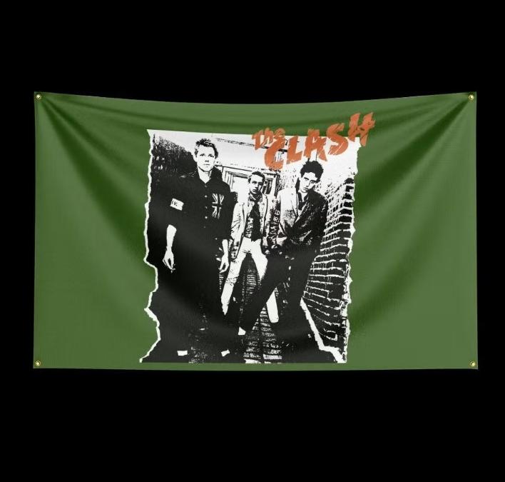 Grands drapeaux The Clash (150x90cm), Enlèvement ou Envoi, Neuf