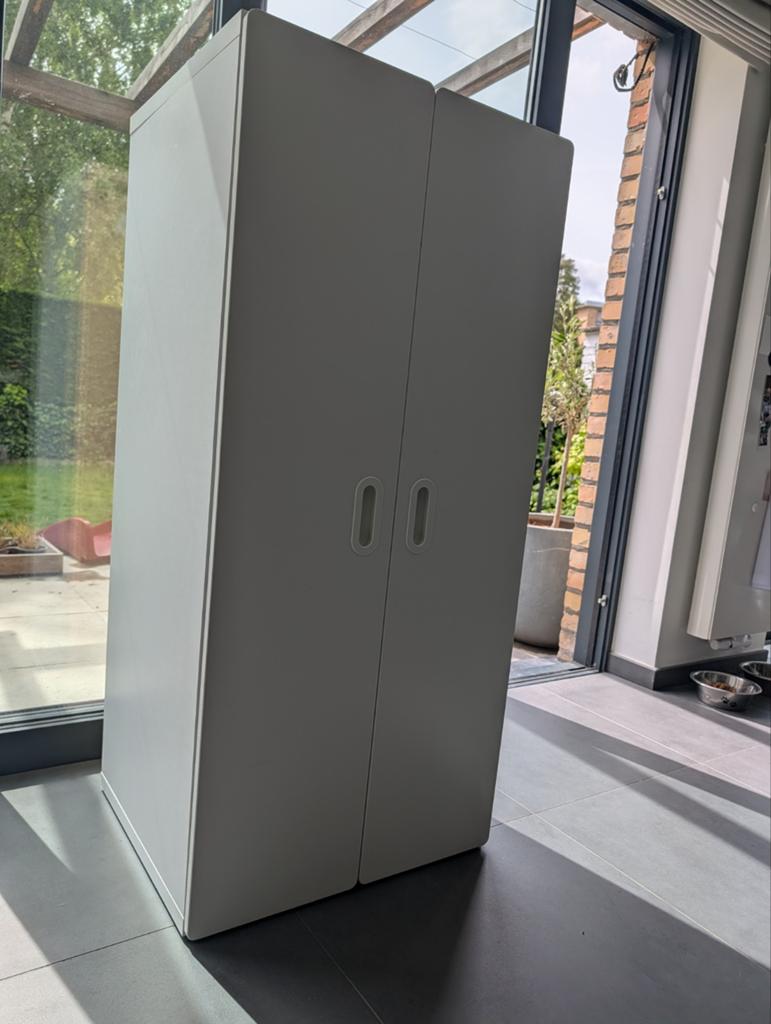 Witte opbergkast / kinderkast Ikea (130 cm hoog), Ophalen