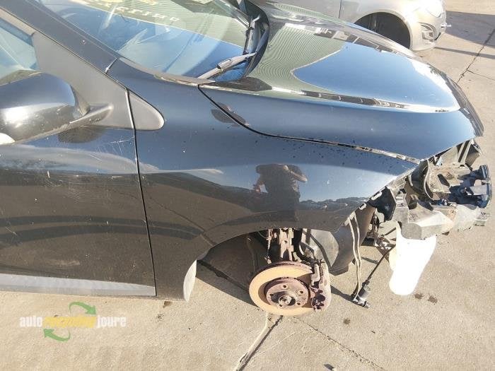Scherm rechts-voor van een Renault Megane (TEGNE), Gebruikt, -, Renault, -