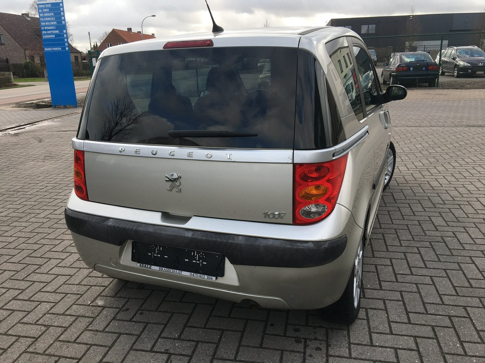 1007 Climatisation/portes coulissantes ! ! ! ! !, Autos, Argent ou Gris, Achat, Entreprise, Noir