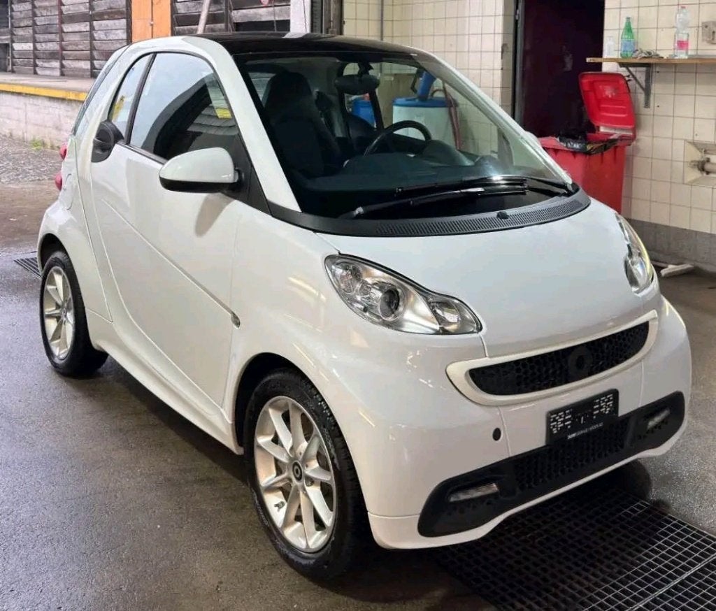 Smart Fortwo Coupé 1.0, Auto's, Automaat, Achterwielaandrijving, Zwart, Stoelmassage