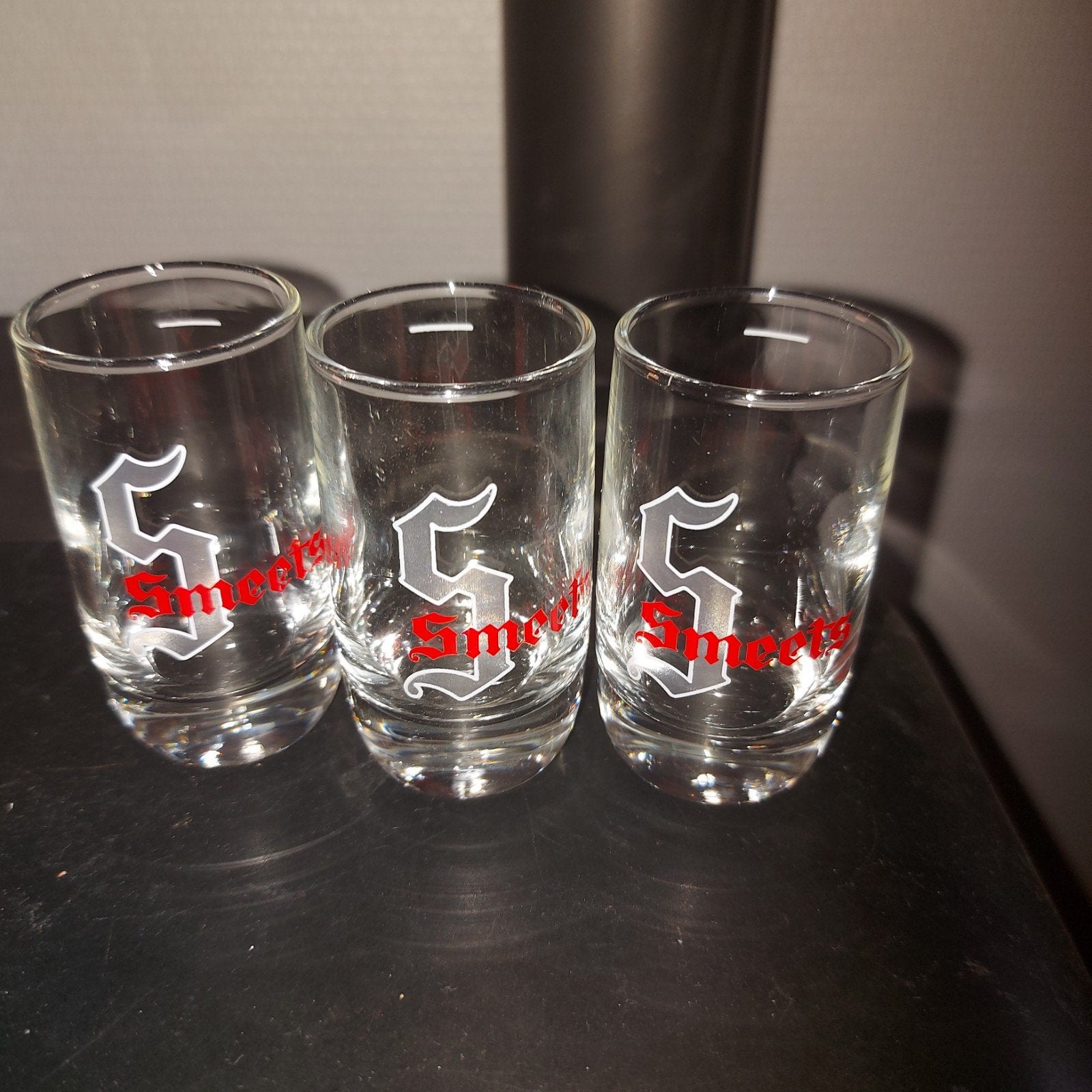 drie druppelglazen, Verzamelen, Ophalen of Verzenden