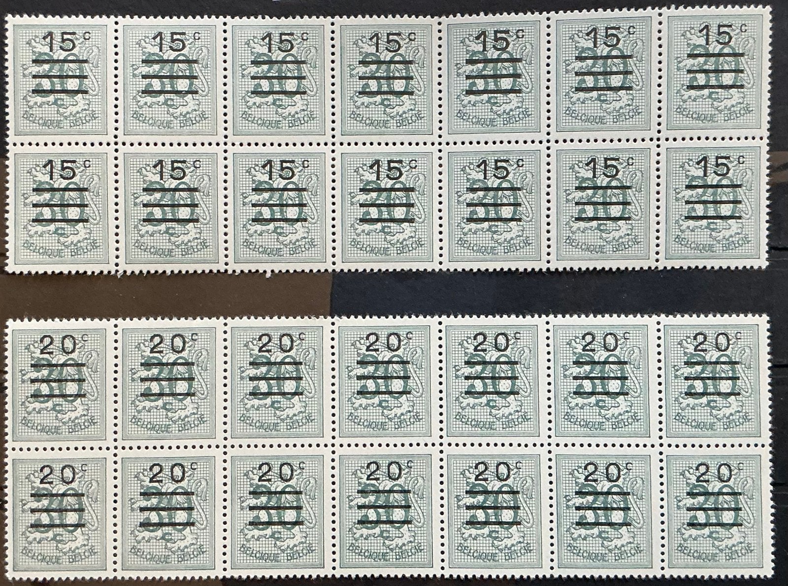 LOT A16. OBP: 1172/1172. CIJFER. MNH. **, Orginele gom, Ophalen of Verzenden, Postfris, Postfris