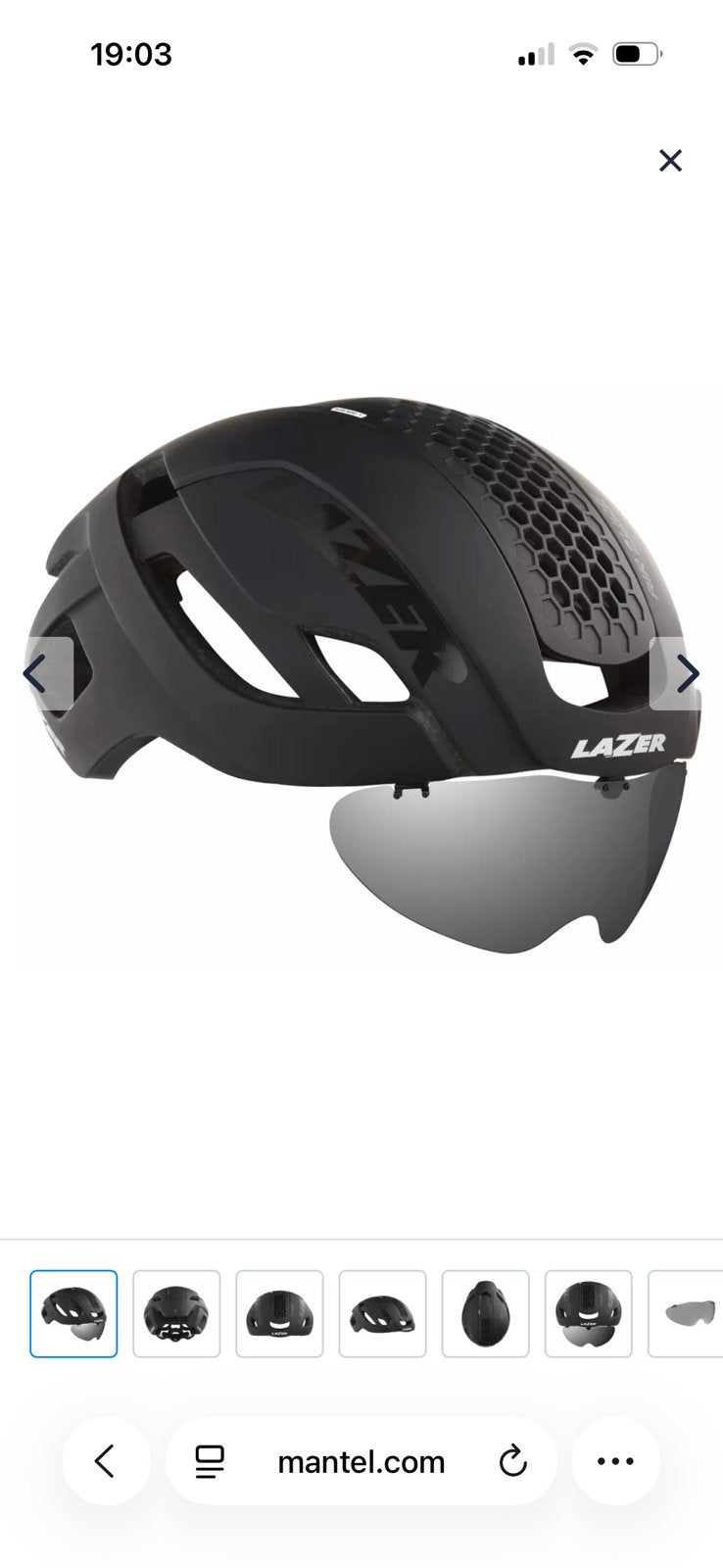 Lazer bullet 2.0, Fietsen en Brommers, Fietsaccessoires | Fietshelmen, Gebruikt, Heer, M, Ophalen