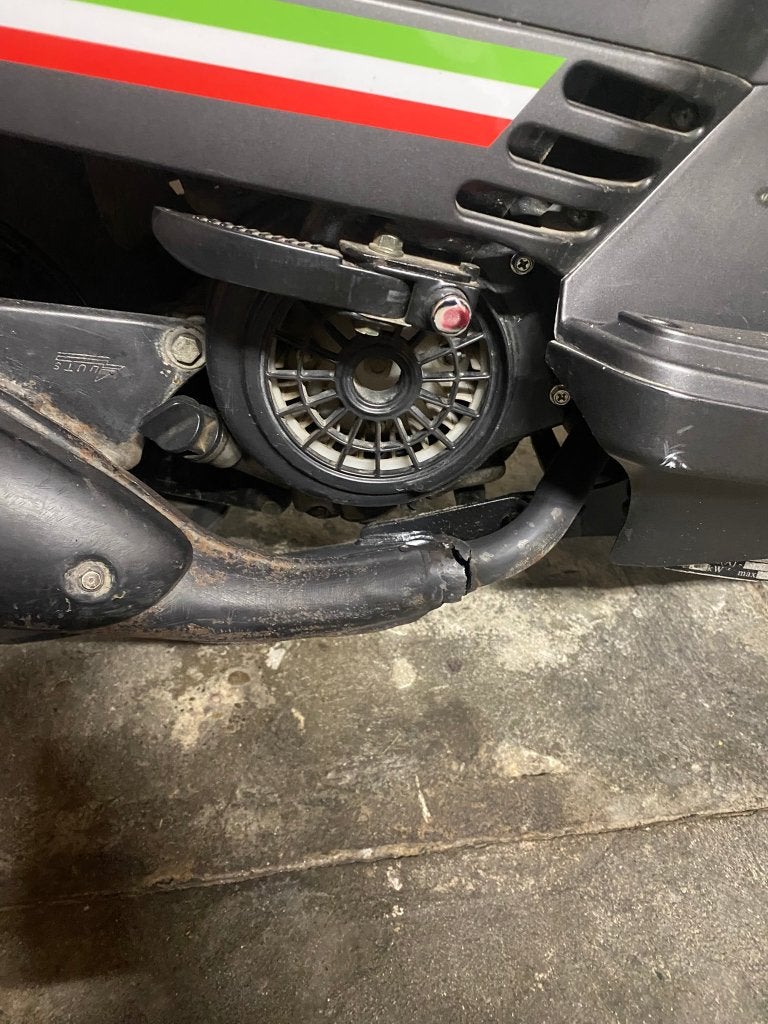 Neco Azzuro 125cc Rijdt goed (Project / Laswerk uitlaat), Gebruikt, Benzine, Ophalen, Overige merken