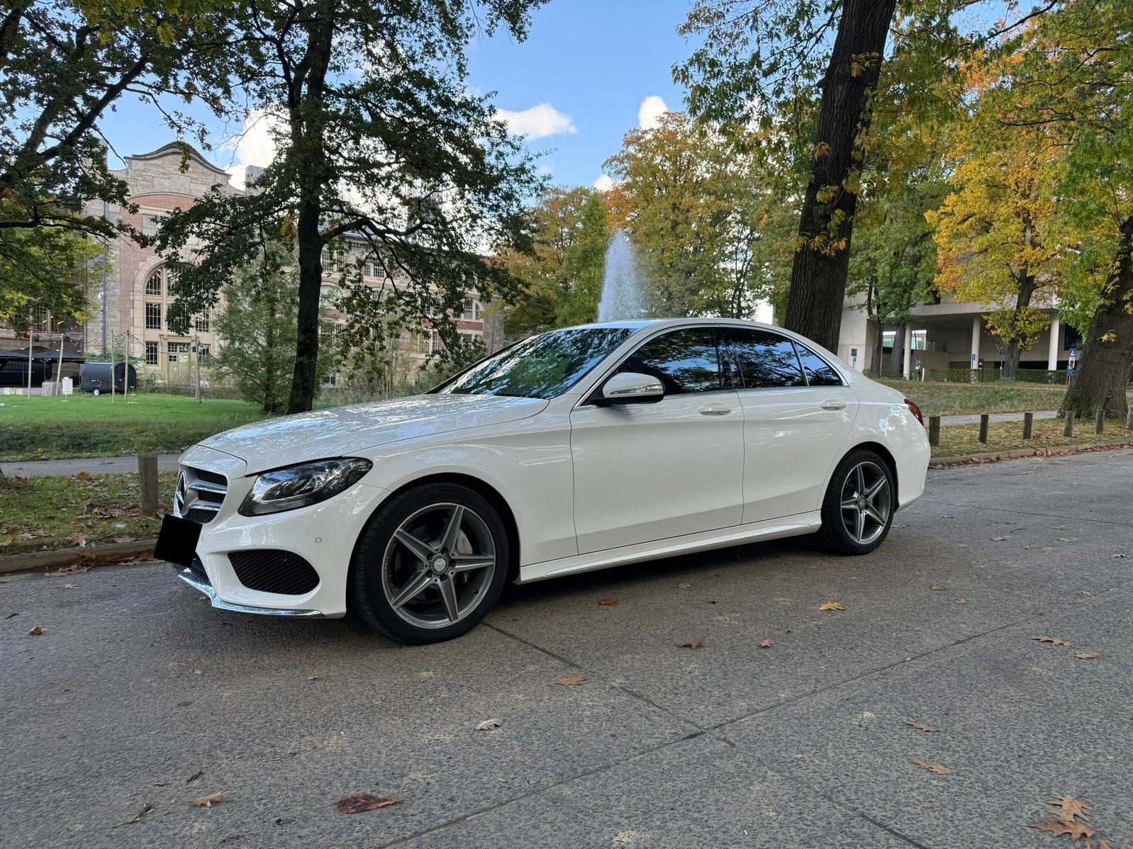 ✅ Mercedes C180 Benzine AMG-Pack 140.000km Gekeurd Top Staat, Auto's, Dealer onderhouden, Euro 6, Wit, Berline
