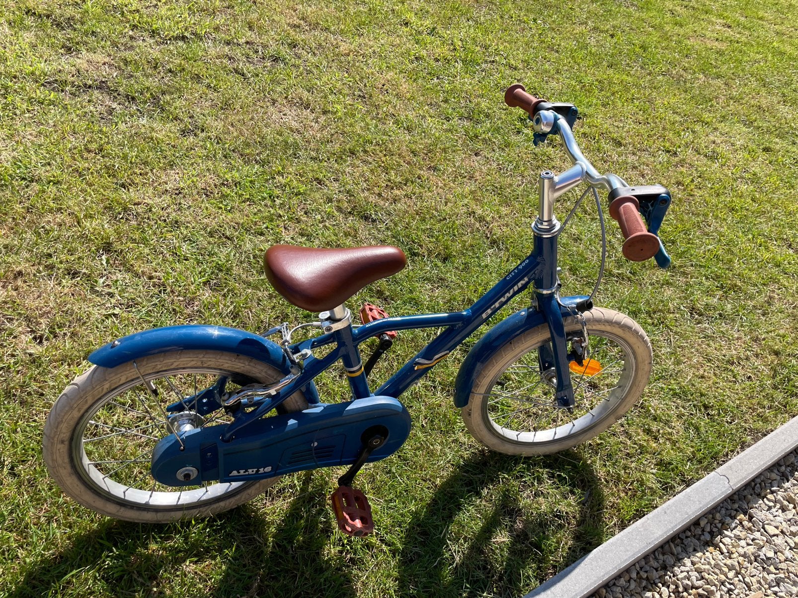 Kinderfiets retro 16 inch 4-6 jaar, Ophalen, Gebruikt