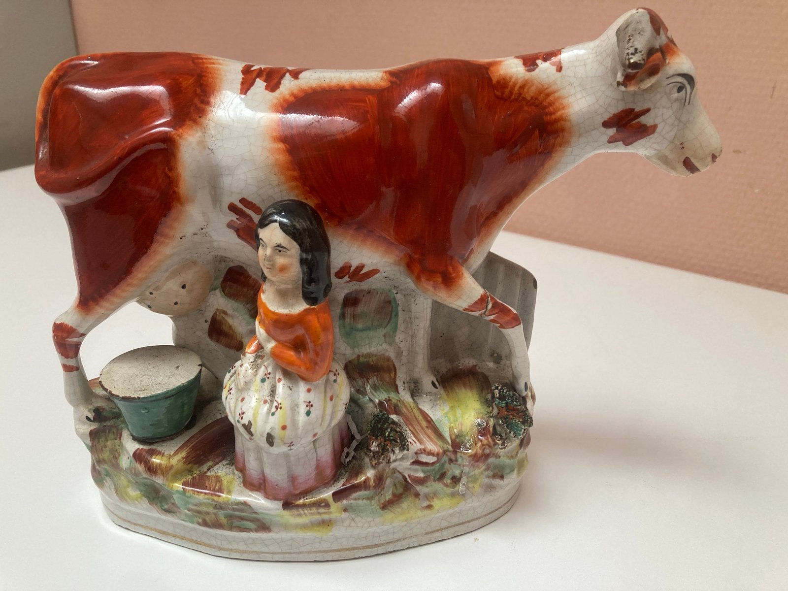 Melkmeisje, Antiek en Kunst, Ophalen