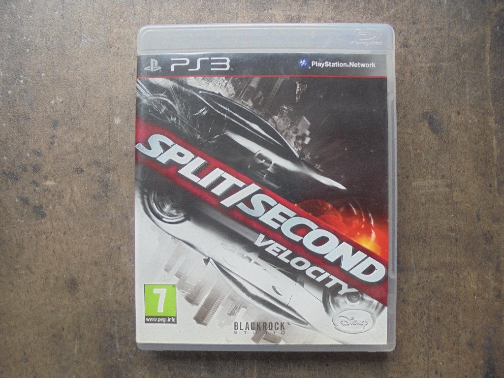 Split Second Velocit voor PS3 (zie foto's), Games en Spelcomputers, Games | Sony PlayStation 3, Gebruikt, 1 speler, Racen en Vliegen