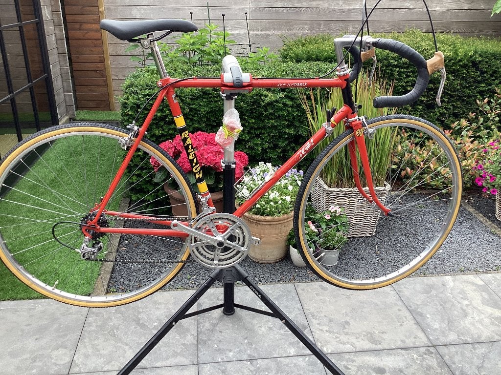 Raleigh vintage koersfiets Joop zoetemelk, Fietsen en Brommers, Fietsen | Mountainbikes en ATB, Gebruikt, Geen vering, 53 tot 57 cm