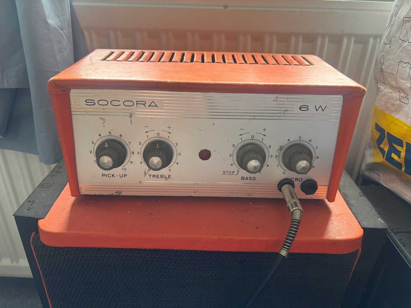 Ensemble Ampli SOCORA 6W Full Lampe + Cabinet Fermé, Enlèvement