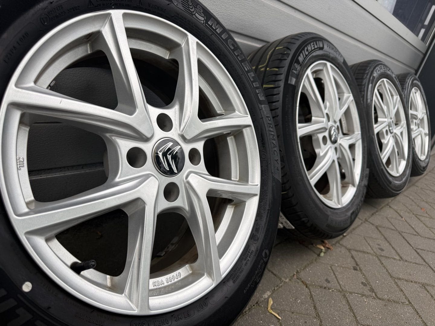 16 Citroen C3 C4 Opel Corsa Peugeot 2008 208 Partner velgen, Auto-onderdelen, Banden en Velgen, Gebruikt, -, Banden en Velgen