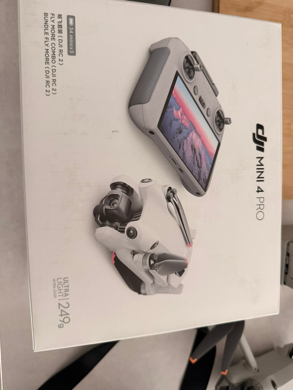 DJI Mini 4 Pro Fly More Combo Smart Controller met garantie, TV, Hi-fi & Vidéo, Drones, Enlèvement, DJI
