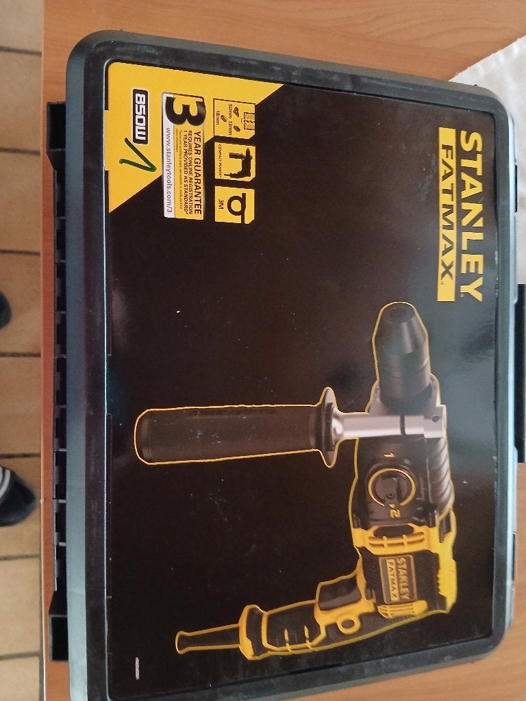 Stanley boormachine fatmax 850w, Boormachine, 600 watt of meer, Variabele snelheid, Nieuw
