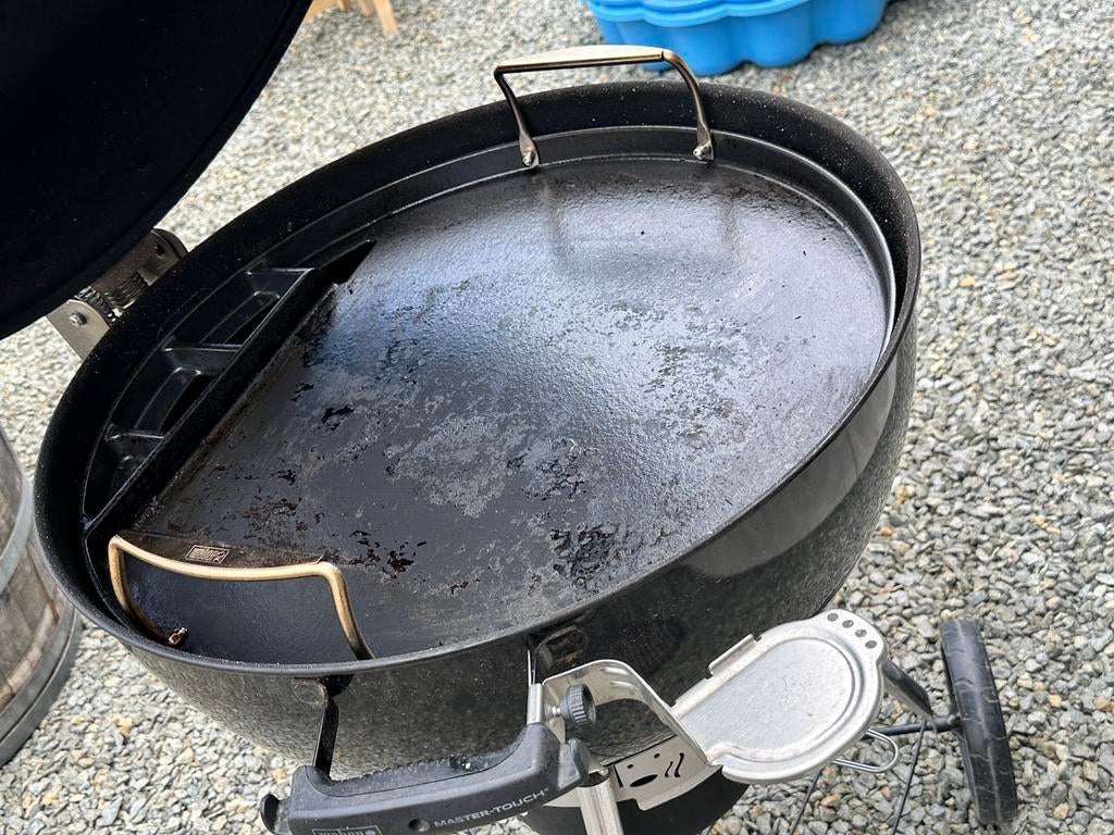 Weber 	Ronde bakplaatinzet - plancha, Tuin en Terras, Ophalen, Zo goed als nieuw