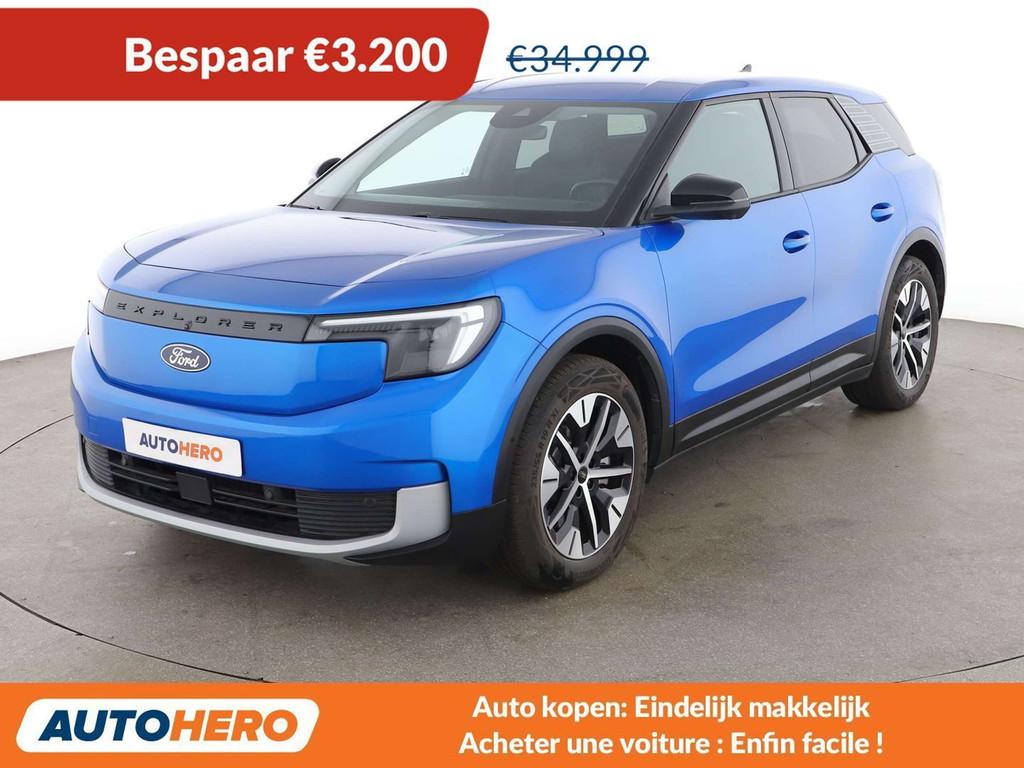 Ford Explorer electric drive 150 kW RWD (bj 2024, automaat), Auto's, Automaat, Achterwielaandrijving, Gebruikt, Blauw