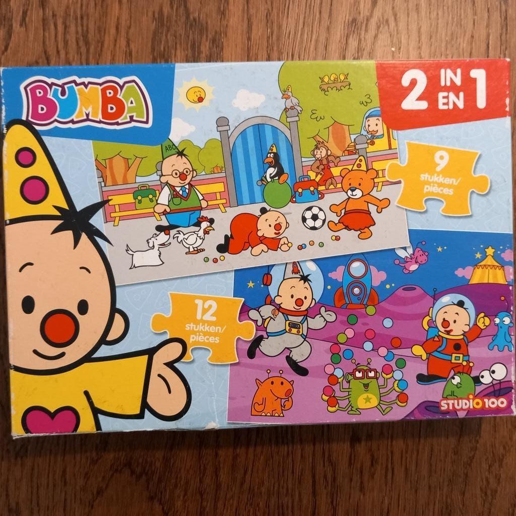 Bumba 2 in 1 puzzel, Ophalen, Minder dan 10 stukjes, Gebruikt, 6 maanden tot 2 jaar