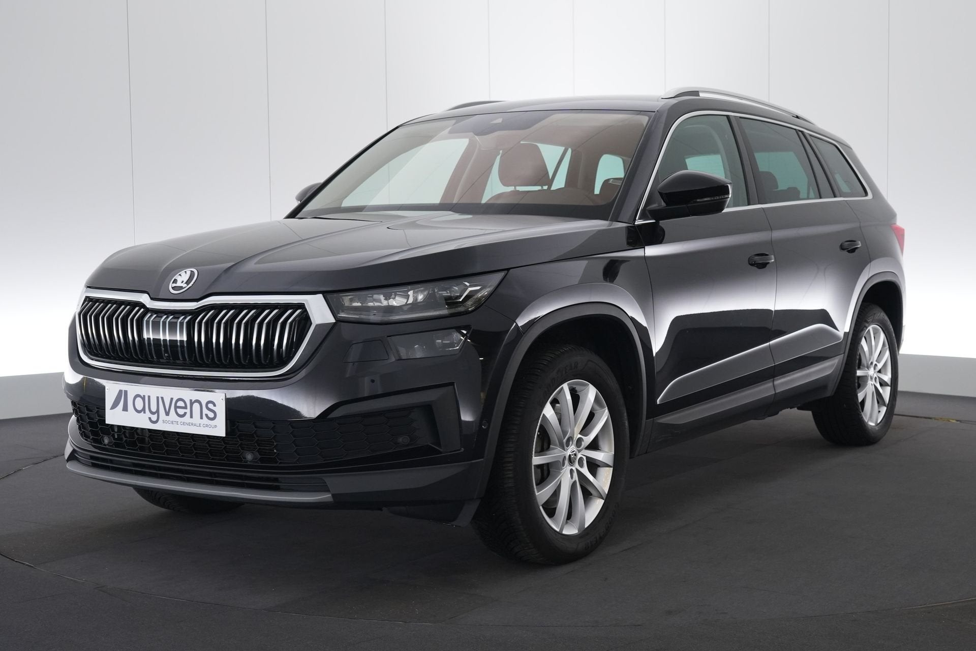 (2DDD921) SKODA KODIAQ, Cuir, Achat, Entreprise, 7 places