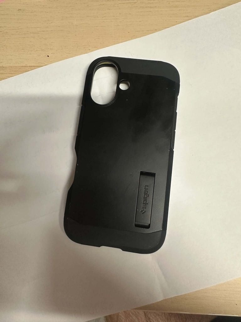 Spigen Tough Armor Hoesje Geschikt voorApple iPhone 16, Télécoms, Enlèvement, Neuf, Protection, Apple