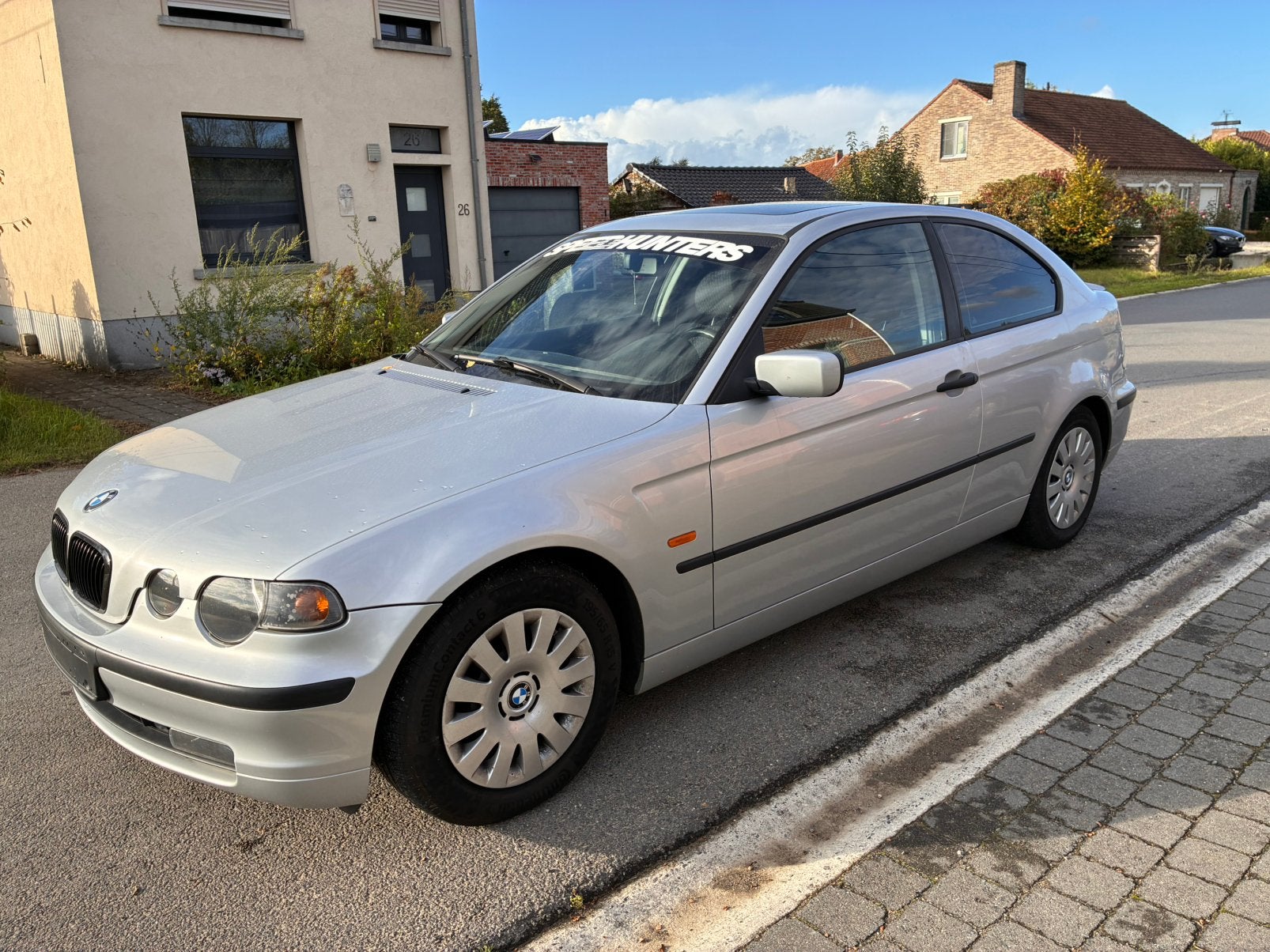 Bmw 316TI 127000 km, Argent ou Gris, Achat, Entreprise, Boîte manuelle