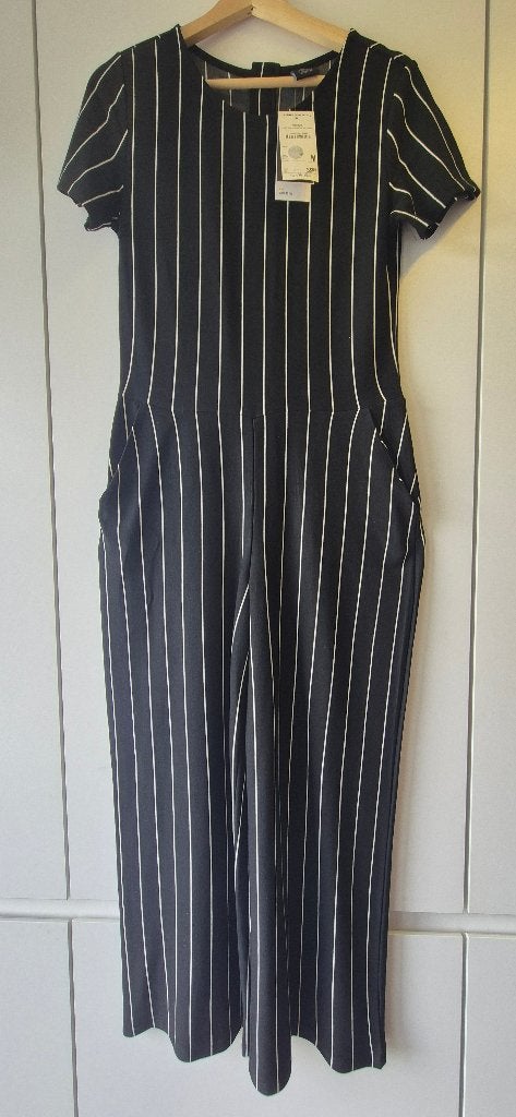 Combinaison rayée noire et blanche JBC avec poches taille M, Neuf, Taille 38/40 (M), Groggy by JBC, Enlèvement ou Envoi