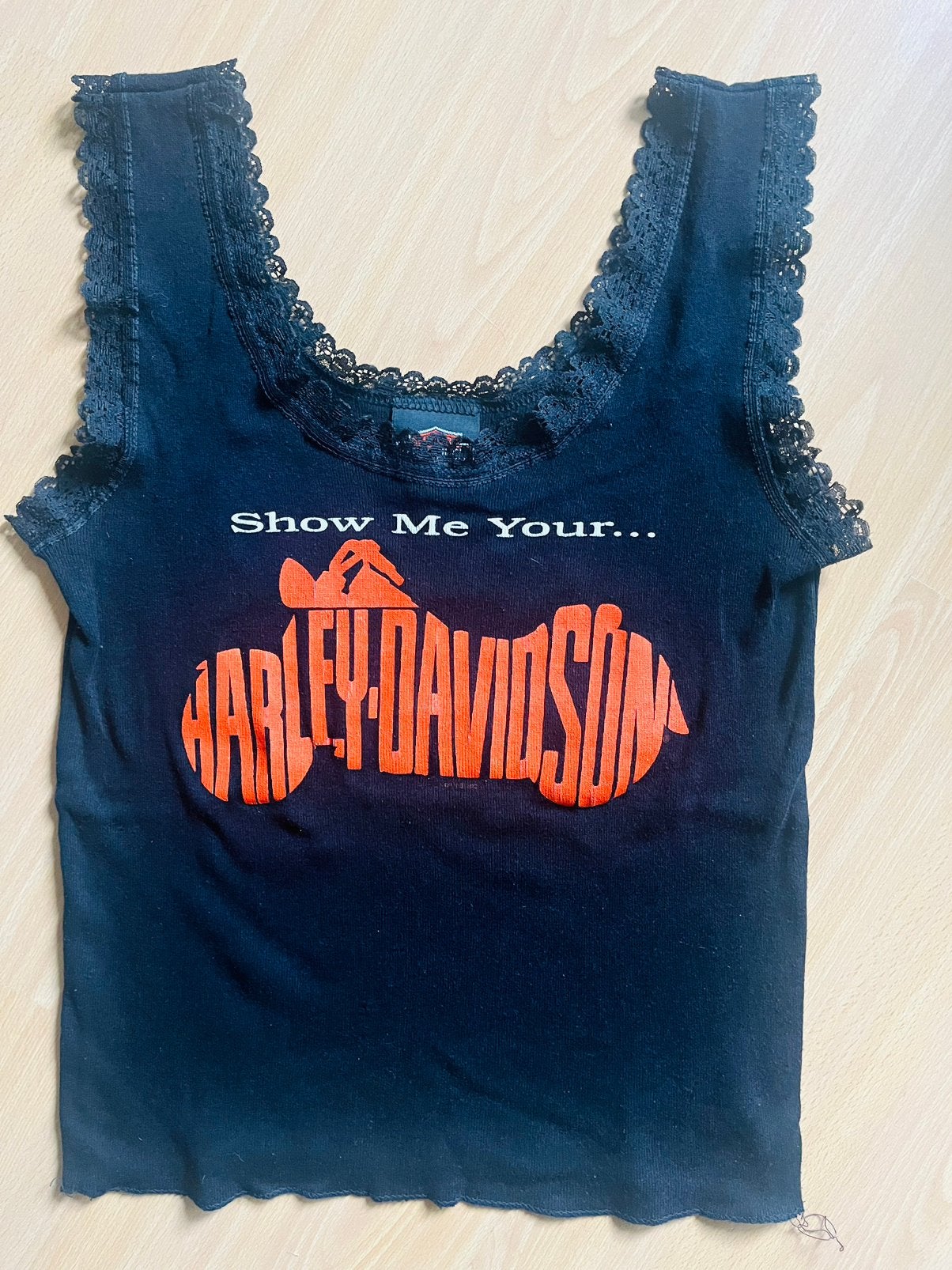 Harley Davidson top - Large, Kleding | Dames, Topjes, Ophalen of Verzenden, Zo goed als nieuw