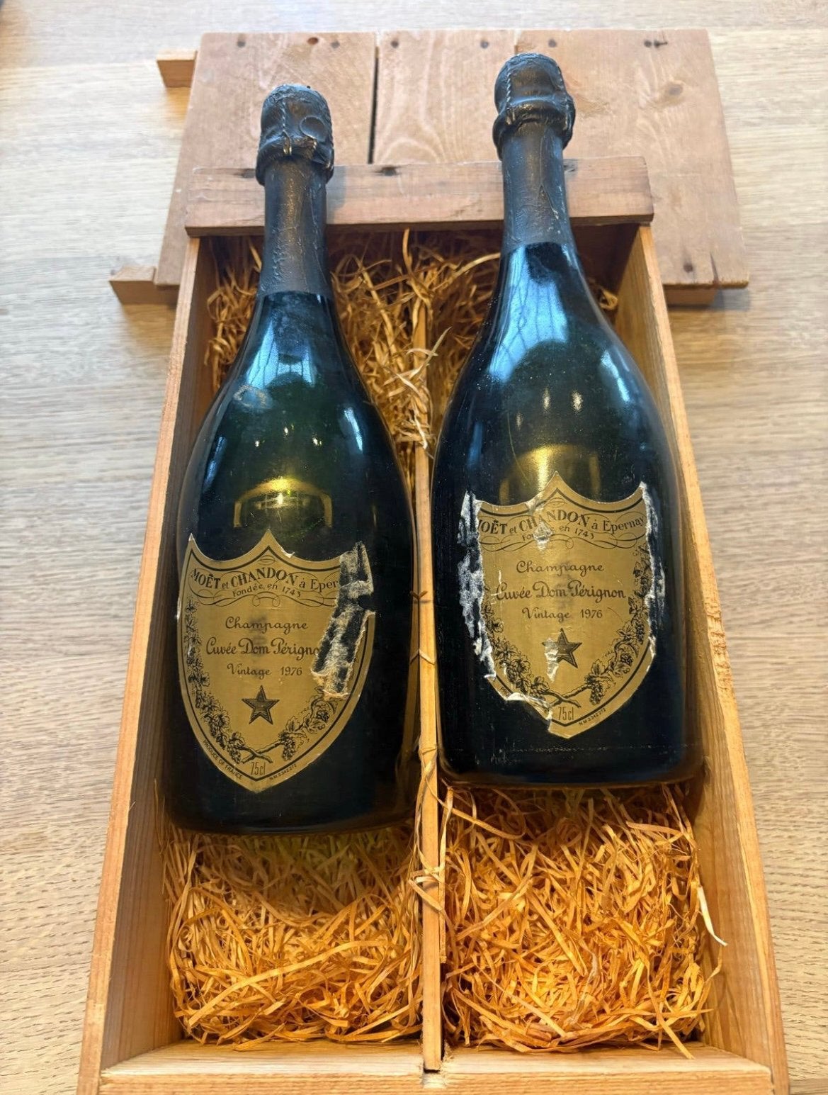 Dom Pérignon Vintage 1976., Collections, Pleine, Comme neuf, Champagne, Enlèvement