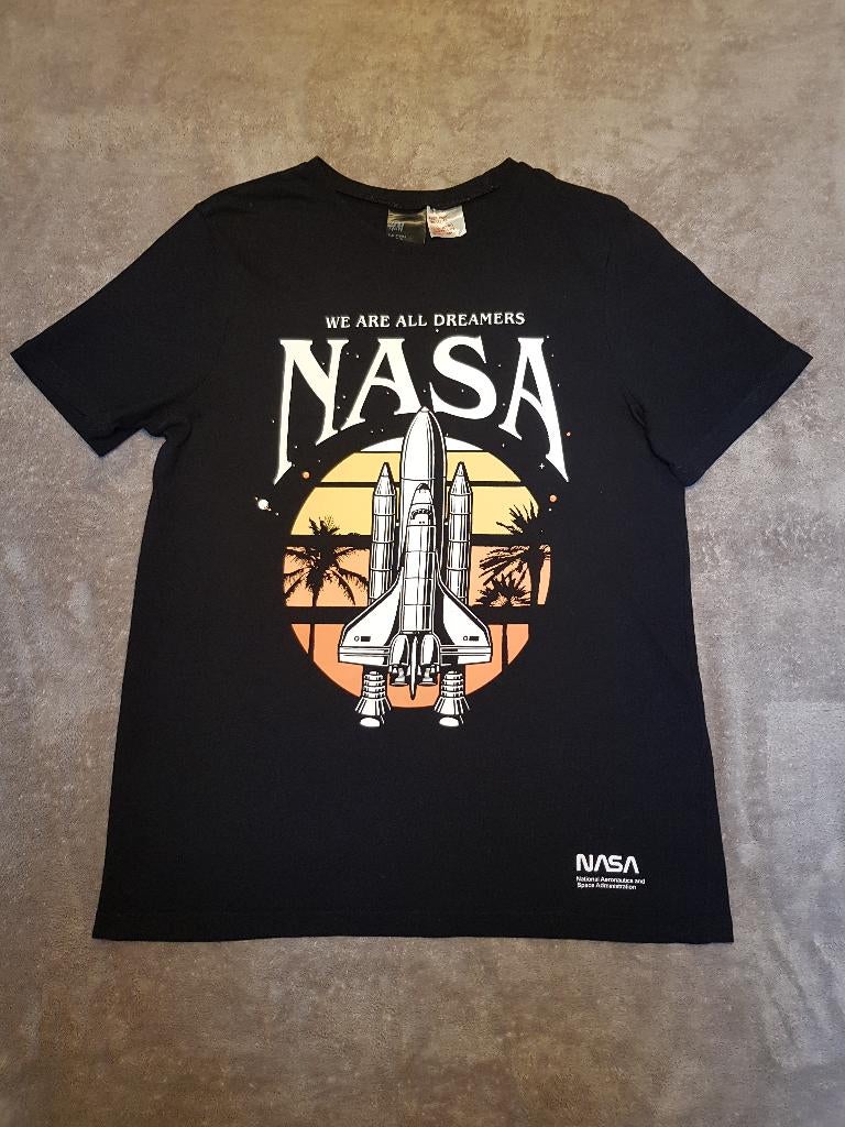 T-shirt - maat 158-164 - H&M, H&M, Ophalen of Verzenden, Zo goed als nieuw, Shirt of Longsleeve