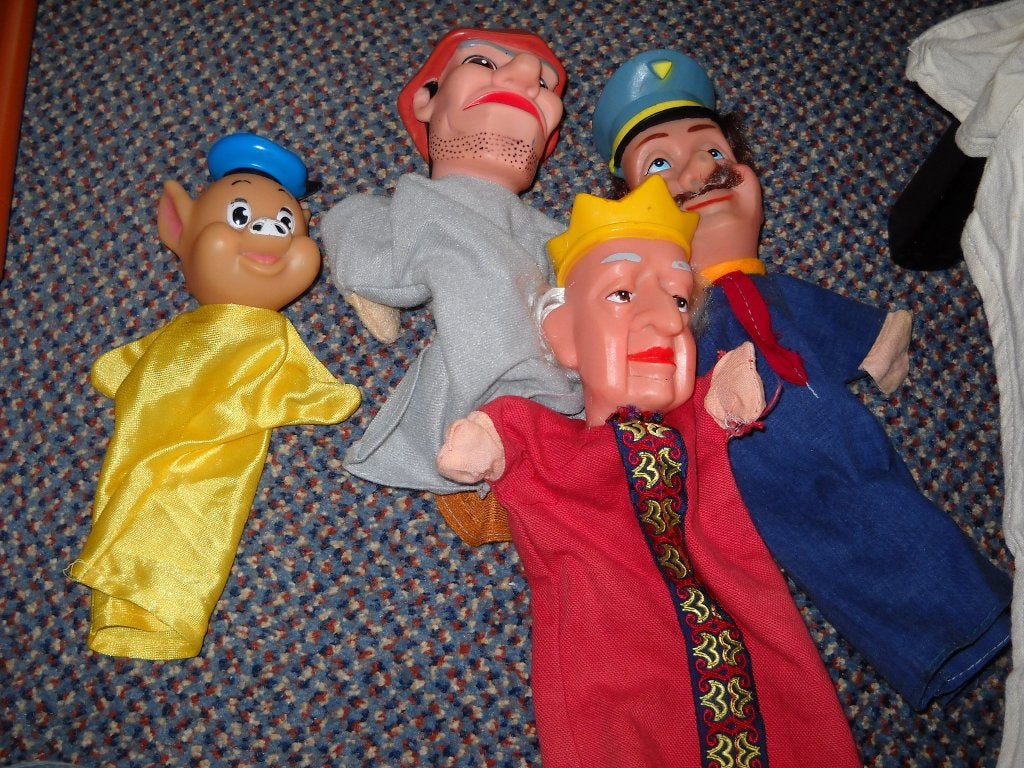 5 poppenkast poppen nette staat, Kinderen en Baby's, Speelgoed | Poppen, Ophalen, Gebruikt