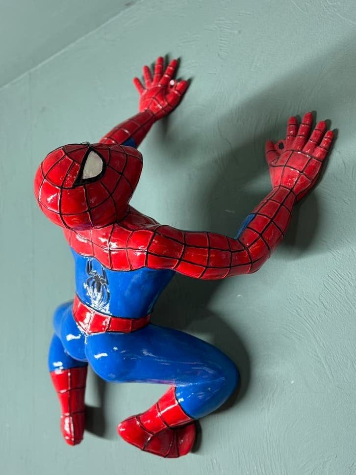Klimmend Spiderman Beeld Muur Decoratie