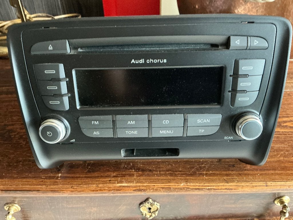 RADIO CHORUS AUDI TT MK2 D’ORIGINE BOSCH, Auto-onderdelen, Ophalen, Gebruikt, Audi