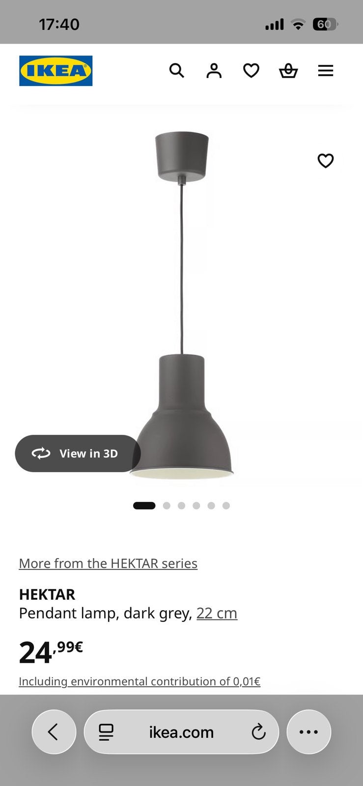 Ikea lampen nooit gebruikt, Ophalen, Nieuw