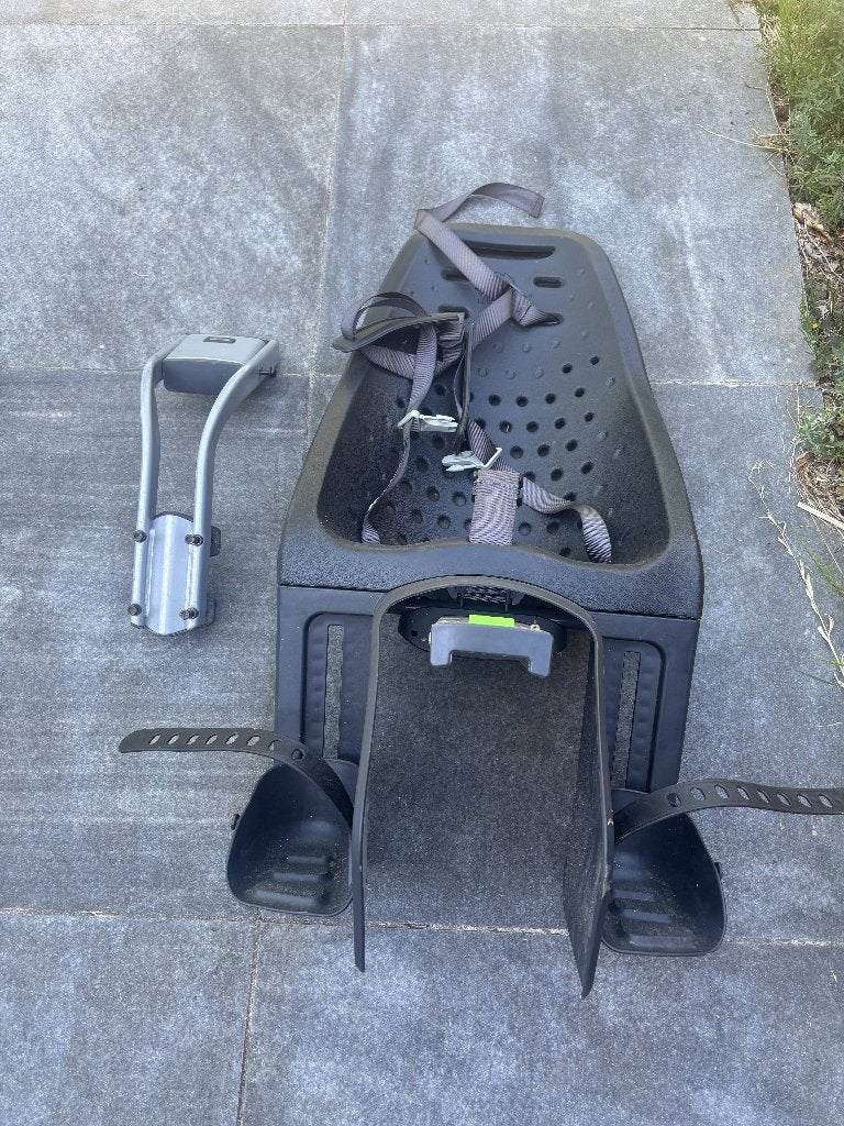 fiets stoel, Fietsen en Brommers, Fietsaccessoires | Fietsstoeltjes, Ophalen, Achterzitje, Thule Yepp Fietsstoeltje + Easyfit adapter