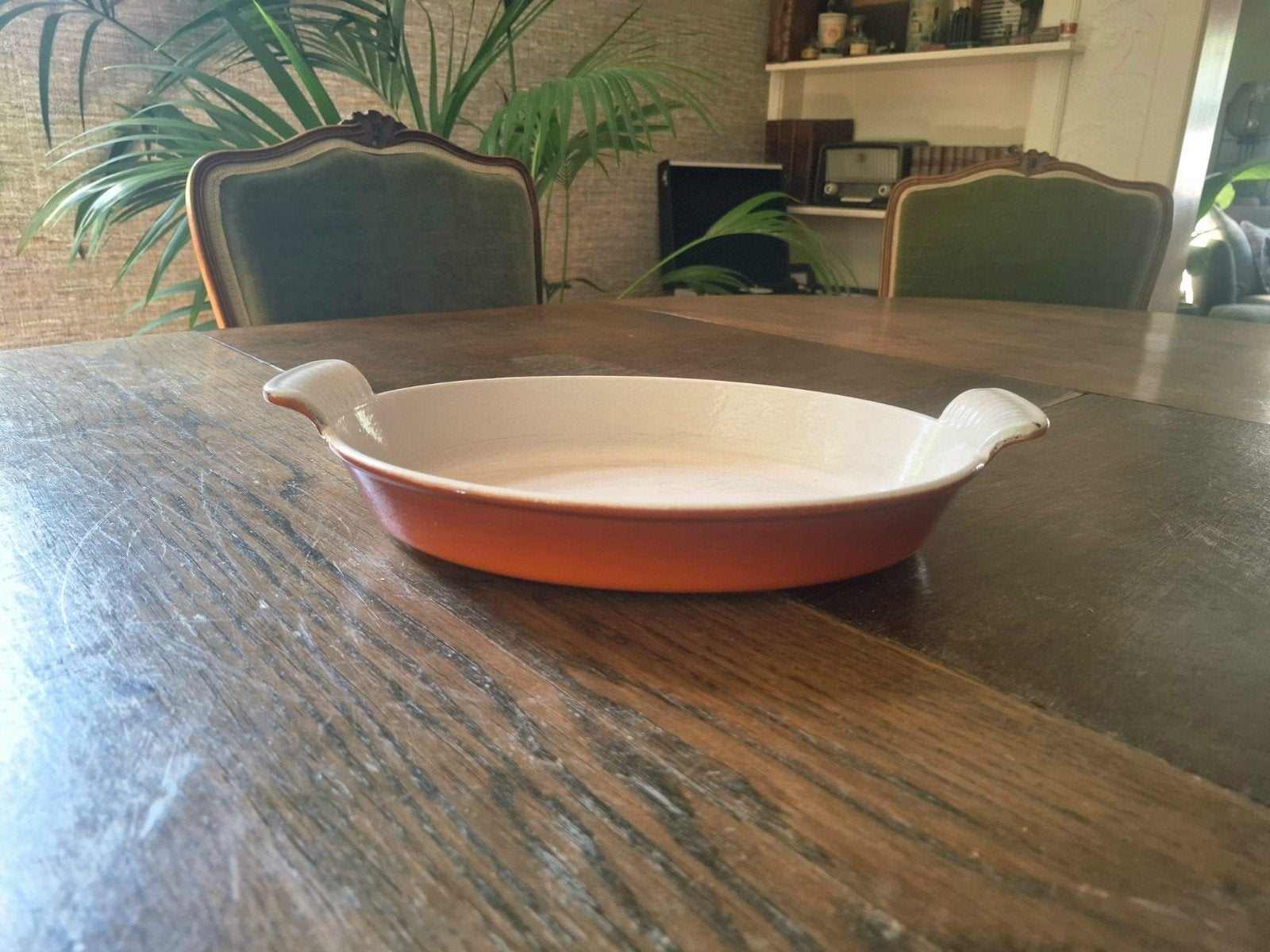 prachtige ovenschaal Coussance / Le Creuset, Huis en Inrichting, Ophalen of Verzenden